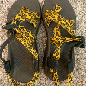 Cheetah Print Chacos